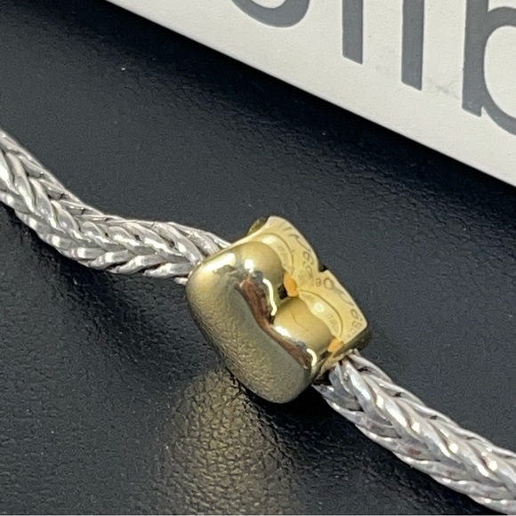 Trollbeads Retired Heart, Gold Bead- 21310 - Picture 2 of 10